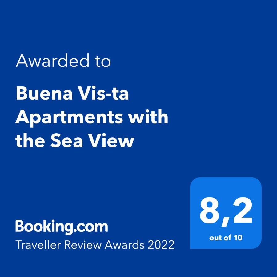 Buena Vis-Ta Apartments With The Sea View Εξωτερικό φωτογραφία